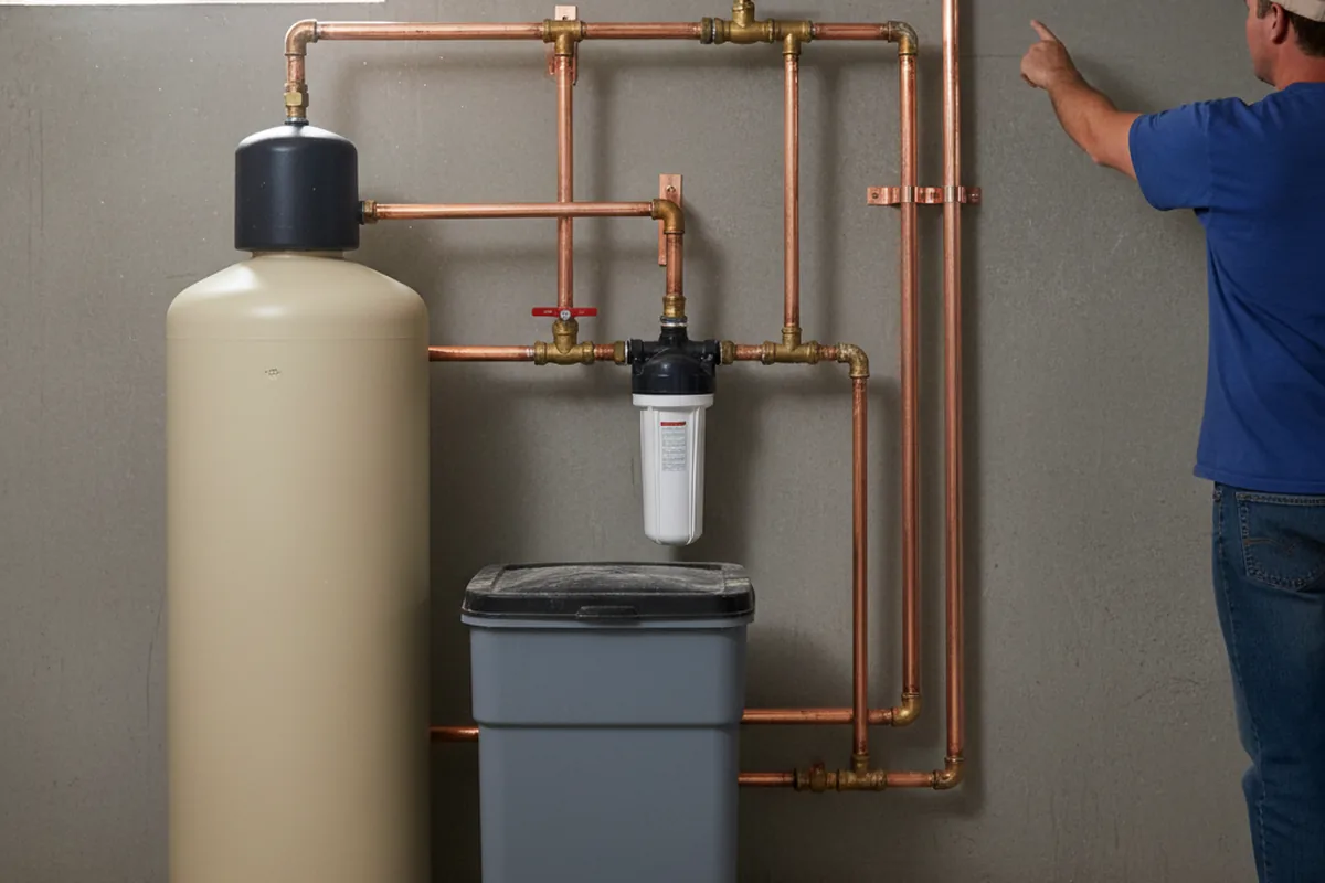 Whole-house water treatment system installed in Bothell